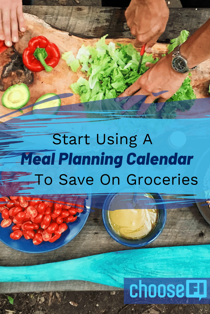 Meal Planning Calendar