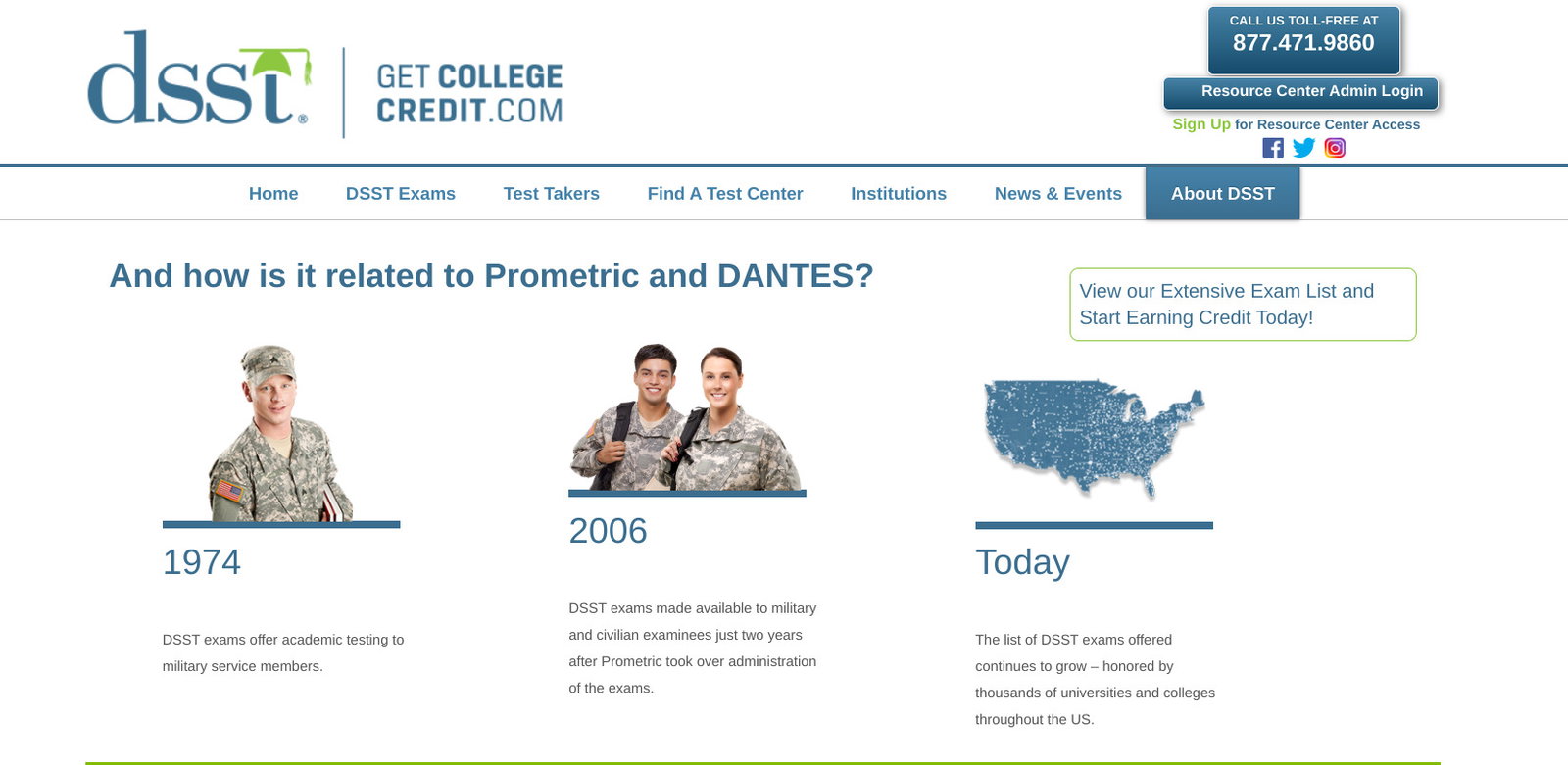 DSST exams
