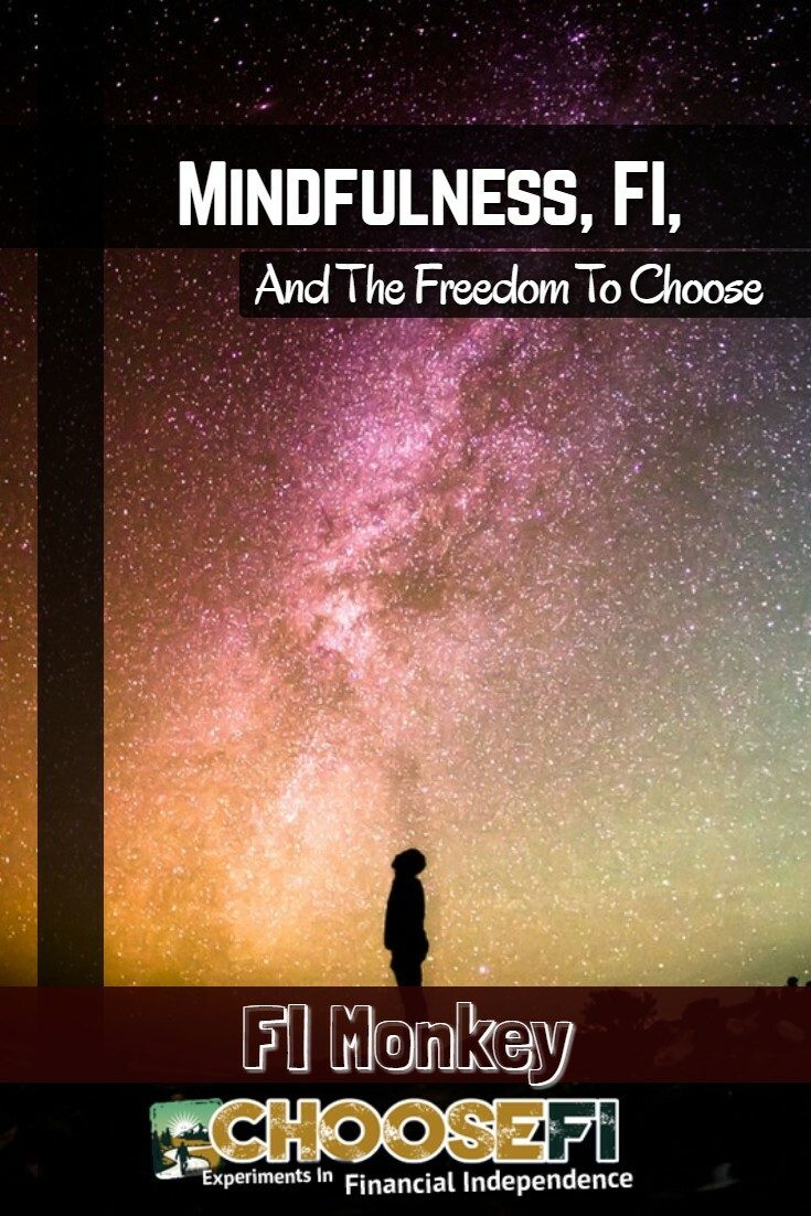 Mindfulness, FI, and the freedom to choose