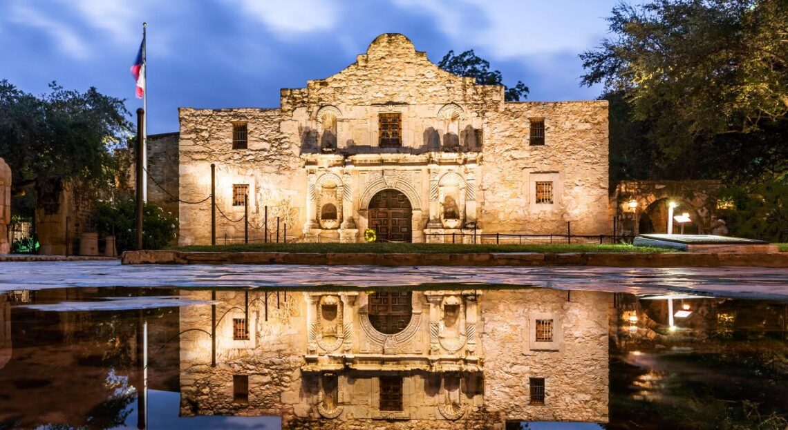 Picture of the Alamo