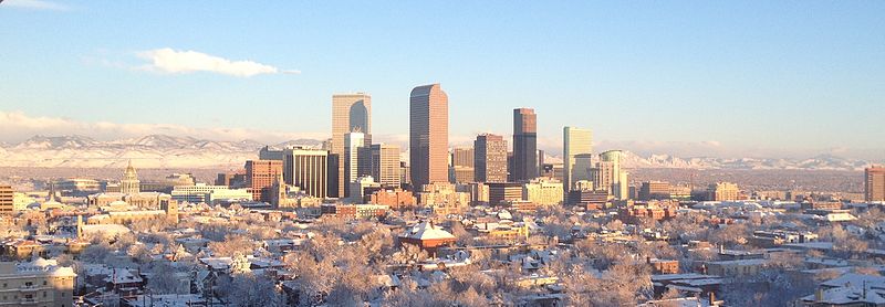 Skyline of Denver, CO
