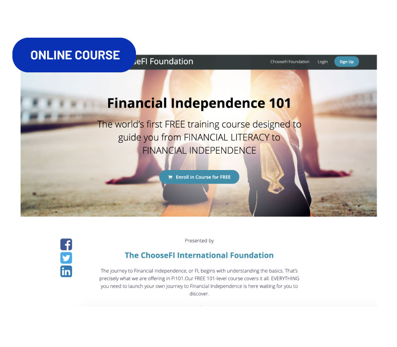 Start page of the FI 101 course