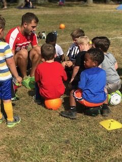 Kids at soccer