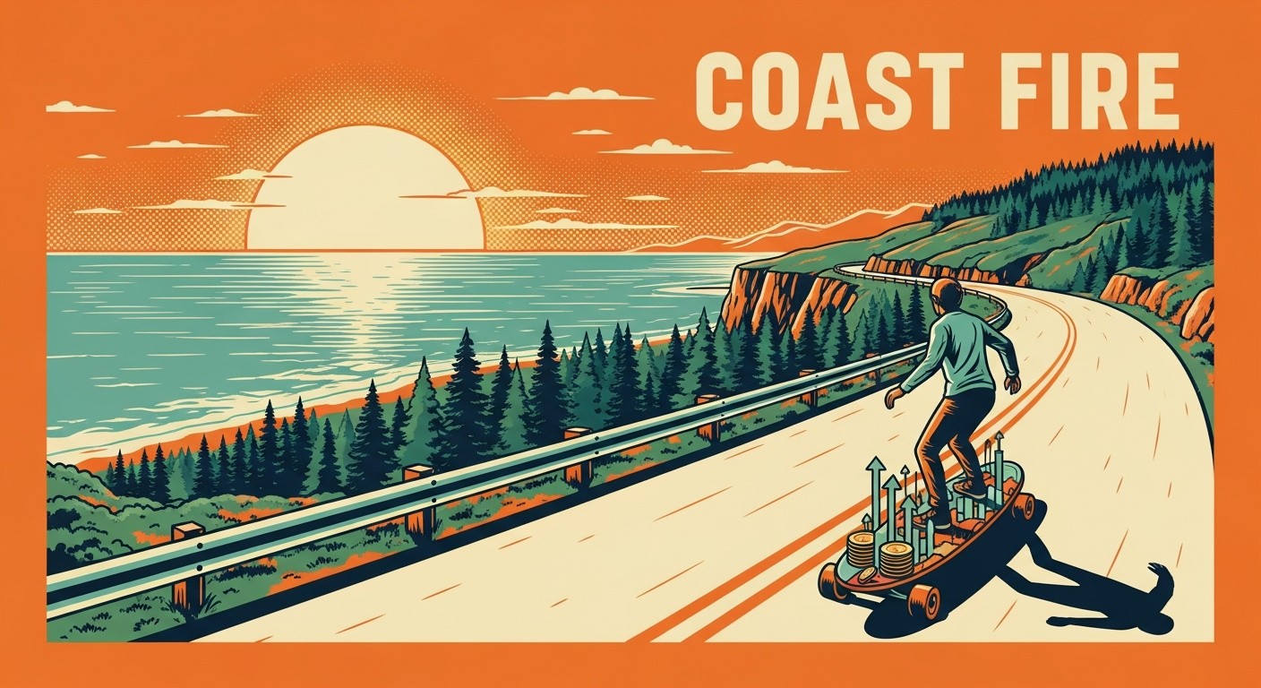 Coast FIRE: The Complete Guide to Financial Freedom Without Saving Another Dollar