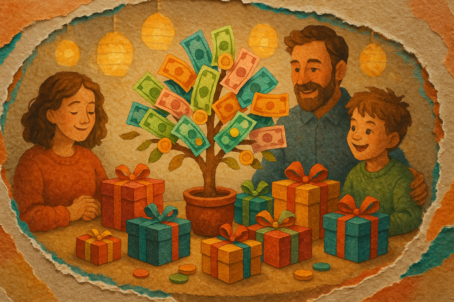 How To Ask Family To Give Your Kids Money For Gifts