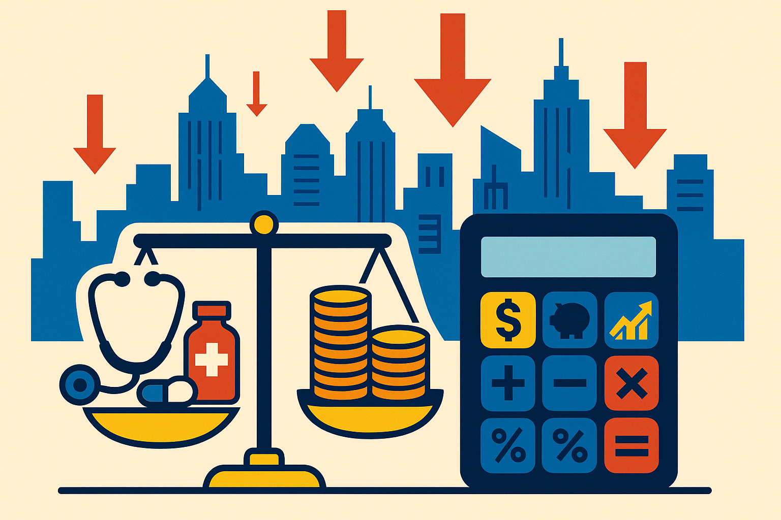 Markets Dropping, Lower Cost Medical Care, FI Number Calc