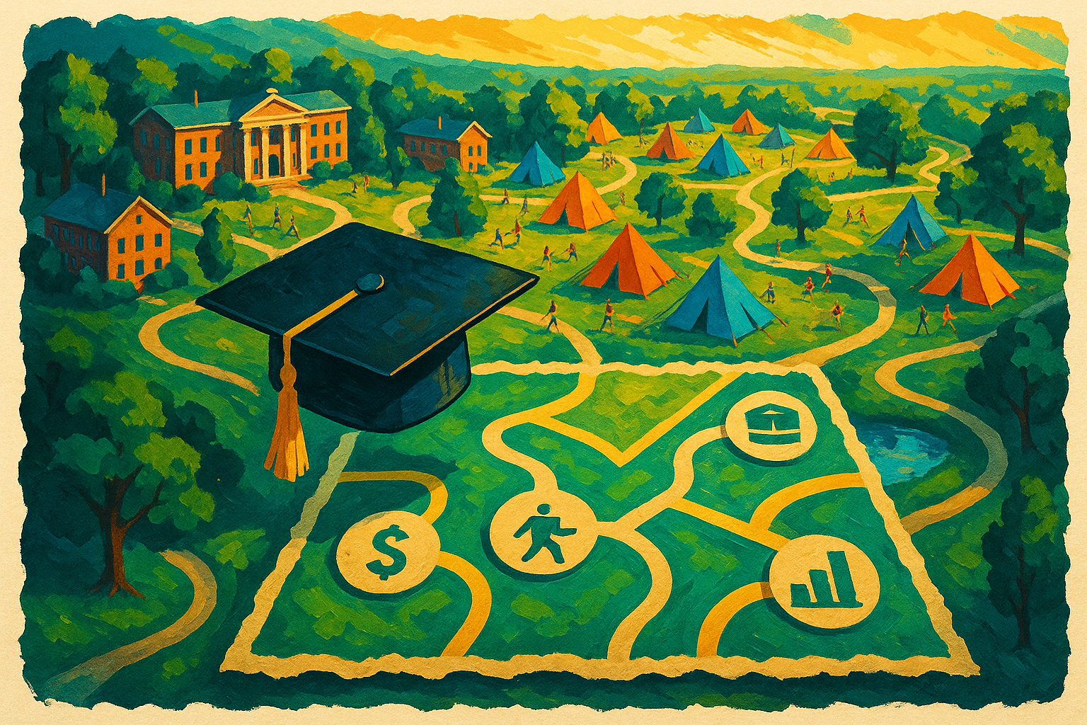 The $100K Glorified Sleepaway Camp | Millionaire Educator 